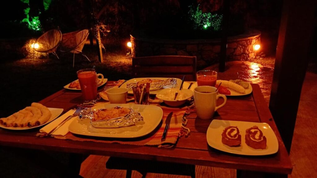 Dinner on the terrace